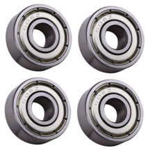  4 Each 606-ZZ, 606-2Z, R1760ZZ Shielded Radial Ball Bearing 6X17X6 SpinCo