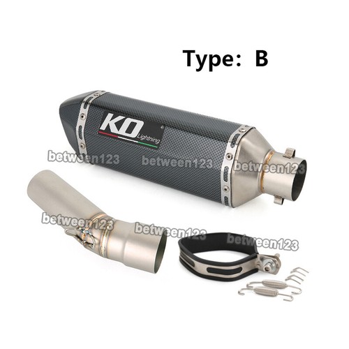 Punta de silencio de escape de enlace medio para BMW F650GS F700GS F800GS F800GT F800R 2008-2019 - Imagen 4 de 16