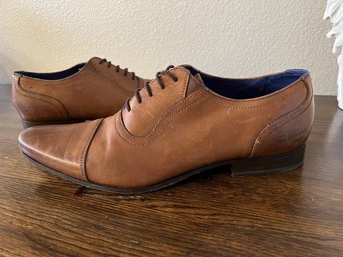 Ted Baker Rogrr Oxford Tan Leather 
