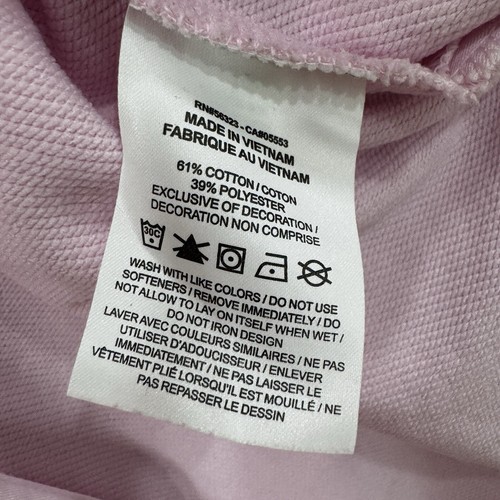 Felpa Athletic Works Donna XL Finto Collo Marrone Fori Pollice Athleisure - Foto 11 di 13