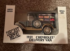 1923 Chevrolet Delivery Van Replica Bank Limited Edition Die cast Metal NIB