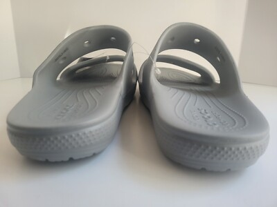 Crocs Classic Sandals Slides Light Grey Size Men display picture 2