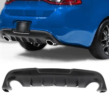 Rear Bumper Lip Lower Valance Diffuser  For 2013 2014 15 16 Dodge Dart GTS Style
