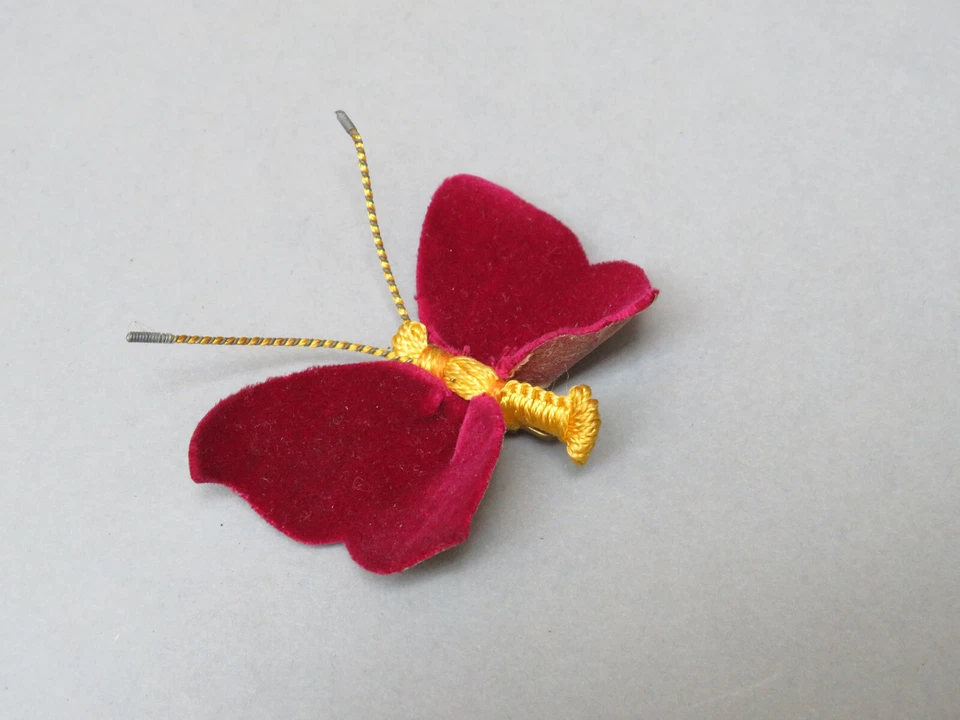 King George VI Coronation Velvet Butterfly Brooch in Box & Original Receipt - Image 3 of 4