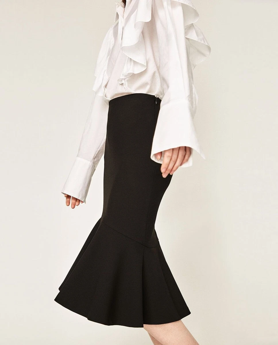 Fishtail clearance skirt zara