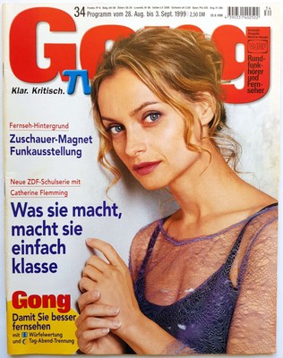 Gong 1999 34 Catherine Flemming Michel Serrault Mario David Edgar Poe TV VdRF