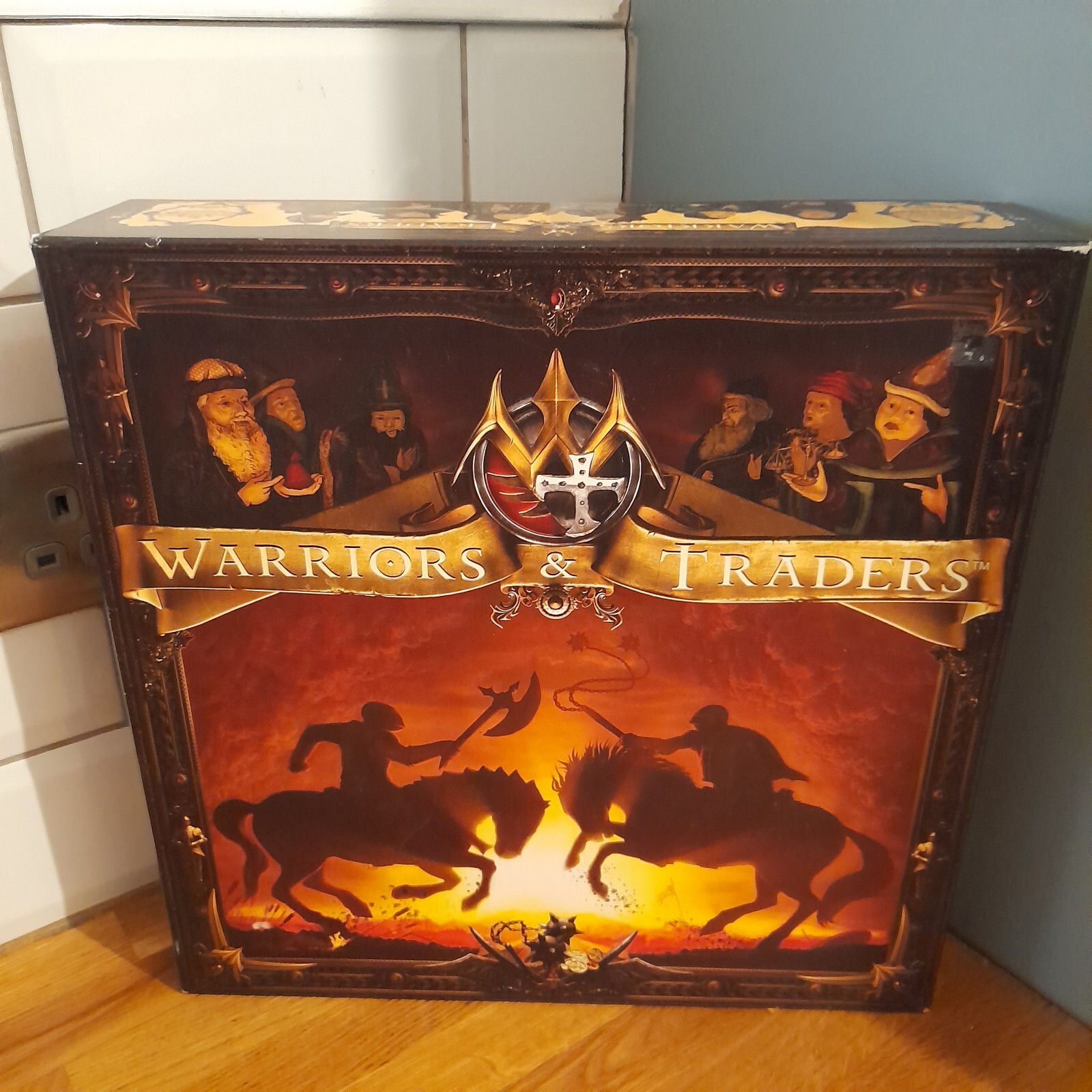 Warriors and Traders Strategy War Board Game English Version Complete