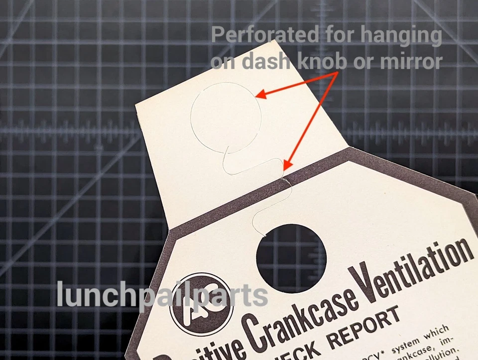 Новый из старых запасов PCV Pontiac Firebird 455 SD Olds 442 Buick GS Chevy Camaro Z28 Corvette 427 - Изображение 3 из 4