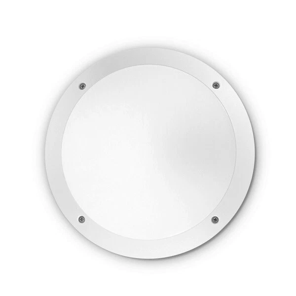 PLAFONIERA LED ROTONDA LUCE DA PARETE O SOFFITTO E27 FUMAGALLI LUCIA OPALE IP66 - Immagine 2 di 4