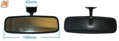 FORD Ka MK1 inside mirror black dimmable with mirror arm glued on windscreen