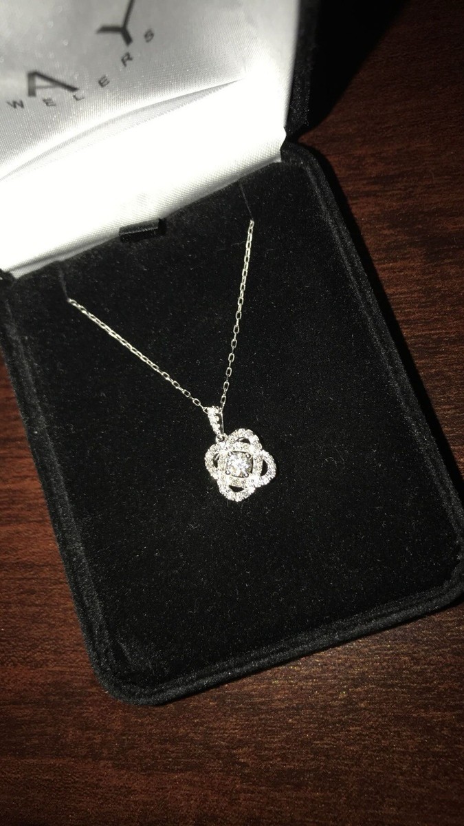Center Of Me Necklace Pre-Owned Kay 1/10 Ct Diamond Center Of Me