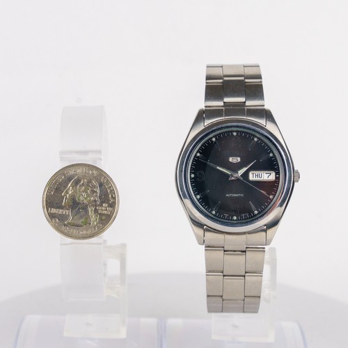 SEIKO 5 7S26-0060 Men's Automatic Watch Date Display Japan made #1679 - Picture 11 of 17