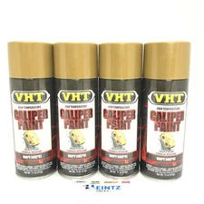 VHT SP736-4 PACK GOLD Brake Caliper Paint, Drums, Rotors Paint - High Heat -11oz