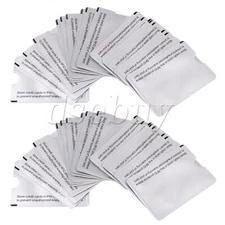 40Pieces Passport Sleeves RFID Secure Blocker Silver 3.62x2.48inch for ID Card