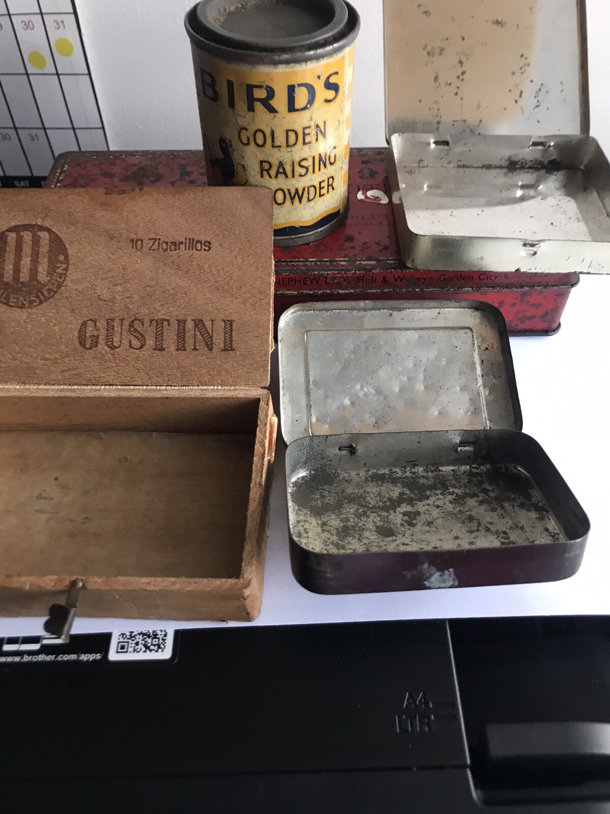 Old Tin Boxes eBay