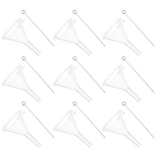 10 Sets Strumento Imbuto Imbuti Multifunzione Liquido Filtro