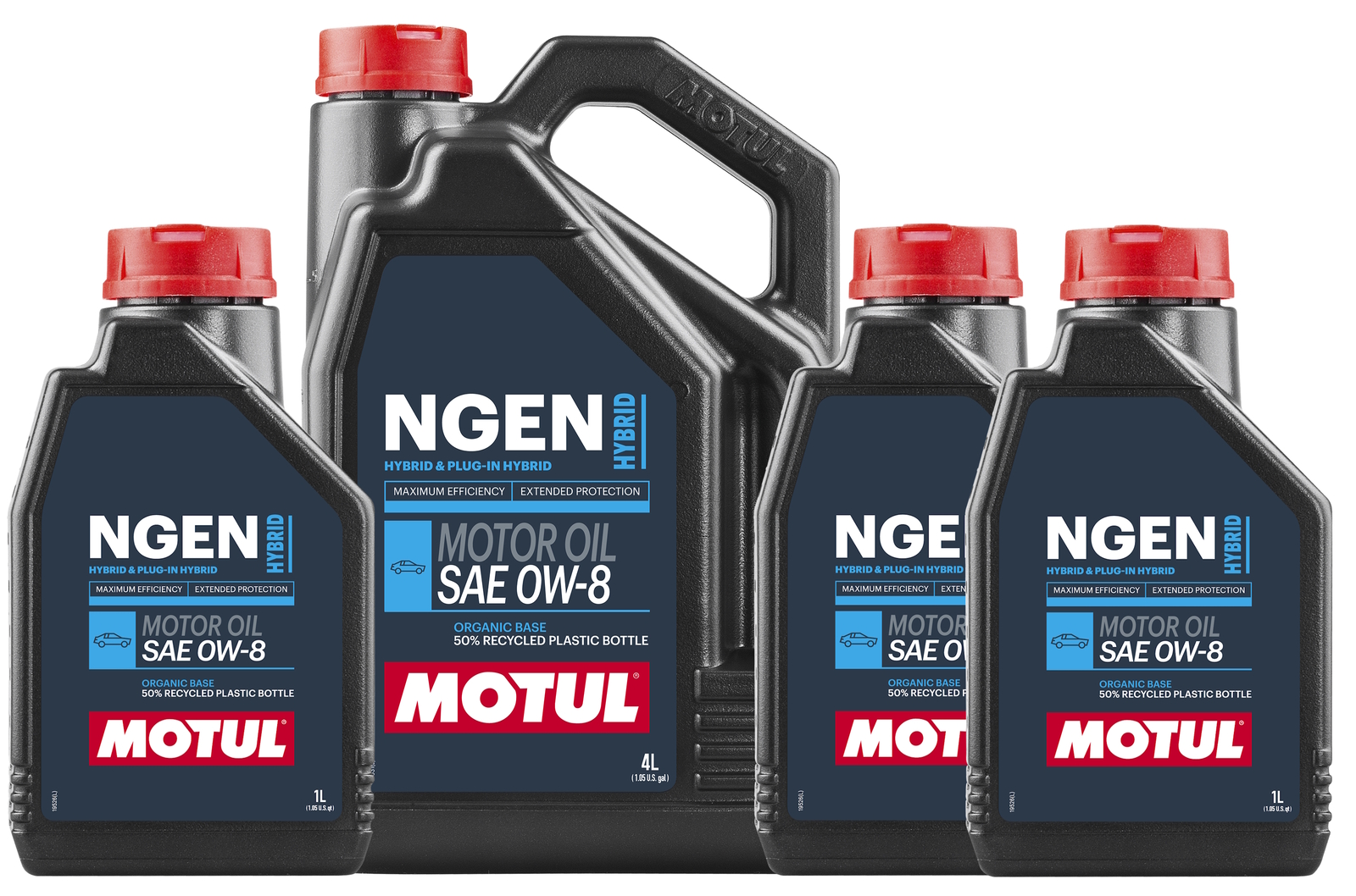 MOTUL NGEN 0W-8 HYBRID ENGINE OIL LUBRICANT JASO GLV-1 MAZDA TOYOTA 7L 111845
