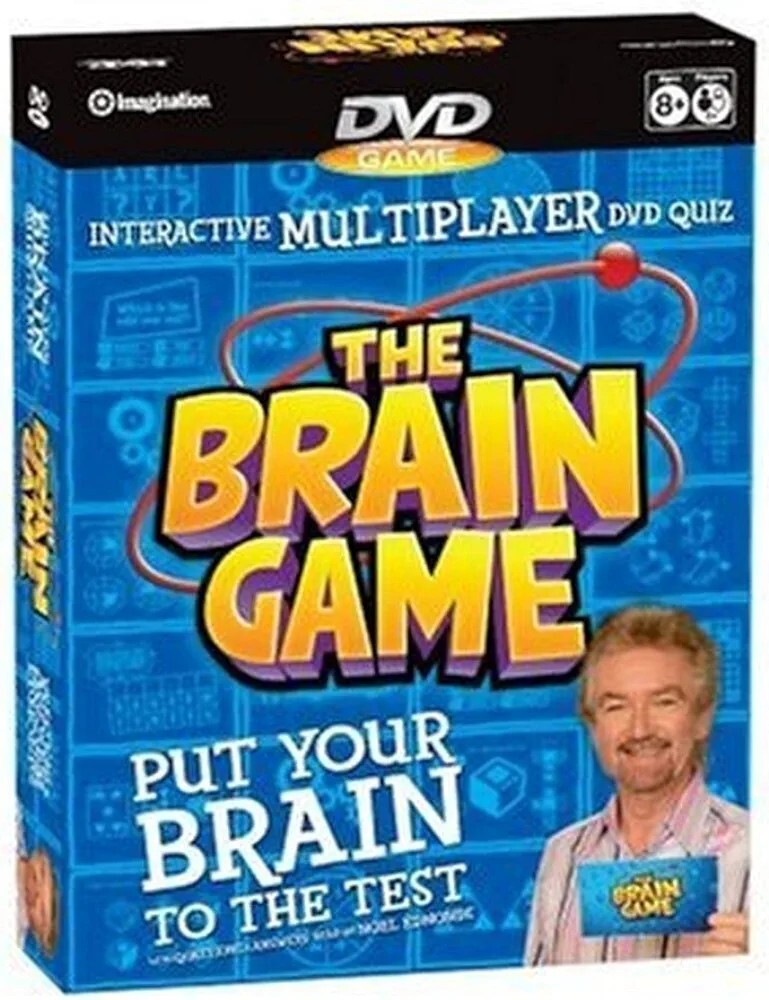 THE BRAIN GAME INTERACTIVE DVD GAME QUIZ NEW SEALED REGION FREE NOEL EDMONDS 250