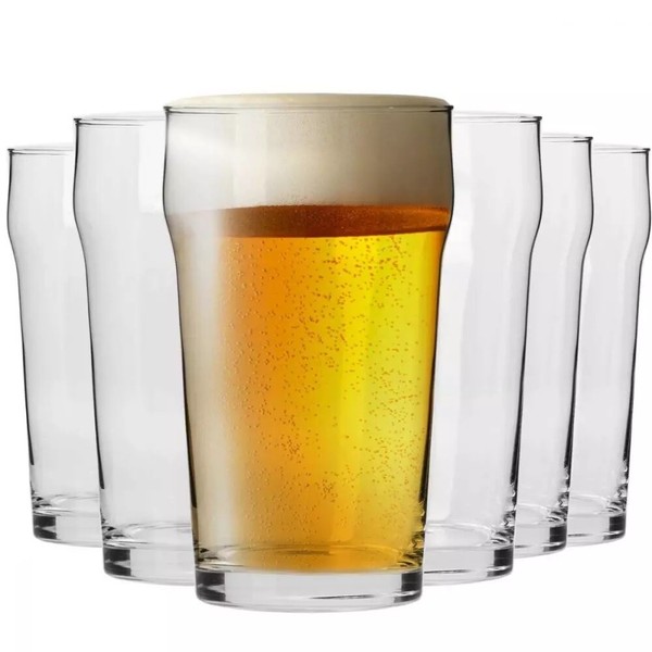 Krosno Mixology GläSer FüR Bier Nonic Weizen | Set 6 | 500 Ml | SpüLmaschine-image