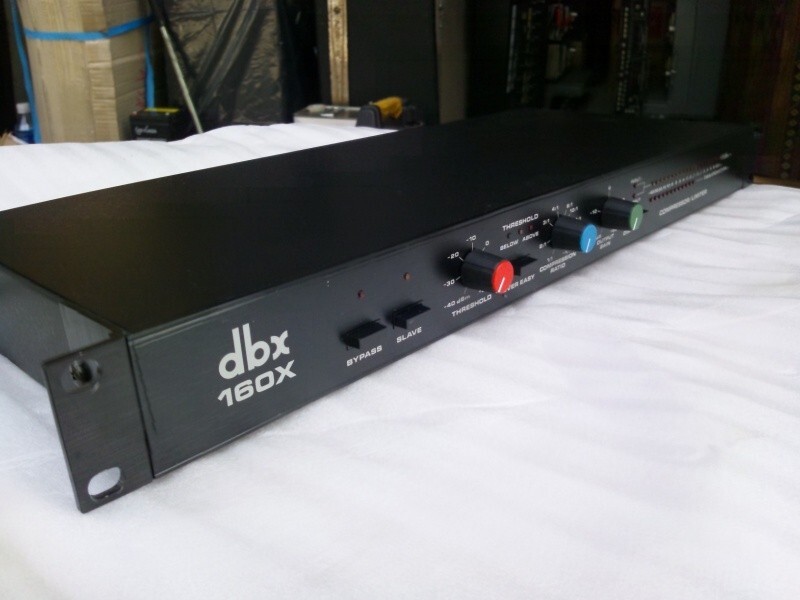 DBX 160X Professional Compressor -GrunSound-m026- Limiter Signal  