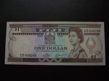 FIDSCHI (FIJI). UNC 1 DOLLAR ND (1980) P.-76a