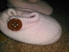 Newborn Girl's Booties * Brand New * Old Navy Brand * Pink * 3/6 months — photo 4