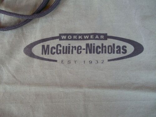 MCGUIRE-NICHOLAS WORKWEAR BAGS-BRAND NEW-ARMY GREEN W/DRAWSTRING & HANDLES - Picture 2 of 10