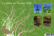 FRANCE SALON DU TIMBRE 2010 BF N° 130 ** LUXE