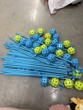 Kids Fort Building Kit Large Lot STEM Construction Set Rods  Connectors