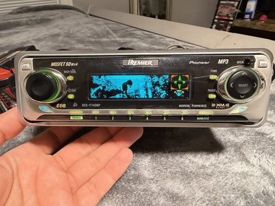Pioneer Premier DEH-P740MP CD Player with Aux Cord and OEL Dolphin Design