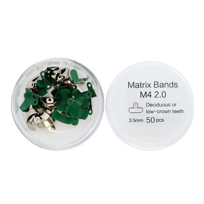 Dental Sectional Nonstick Matrix Bands 3.5mm Niti Clamp Rings Palodent V3 System