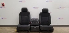 15 Chevy Silverado 1500 Lt Ext Front Seat Set With Center Console Jumpseat Black