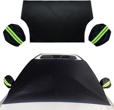 82" 49" Car Windshield Cover for Ice and Snow, All-Seasons Windshield Sunshade