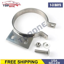 Peterbilt Exhaust Stack 379 359 1987-1993 5 Mount Bracket Clamp Chrome 10294 Peterbilt Exhaust Stack 379 359 1987-1993 5 Mount Bracket Clamp Chrome 10294