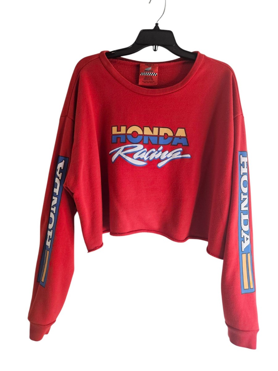 Forever 21 x Honda Racing Shirt Sweater Sweatshirt Juniors Sz 2 XL