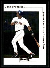 Jose Offerman 2001 Fleer Premium #110 Red Sox MLB READ FREE SHIP AutographDen