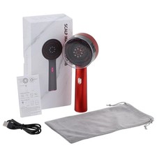 Electric Scalp Massager Red Light Therapy 630nm Hair Growth Oil Applicator Vibra