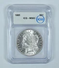 1885 Morgan Silver Dollar MS63 ICG *1326