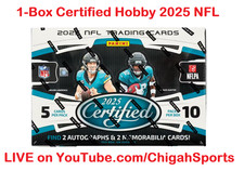 Arizona Cardinals 1-Box Certified Hobby NFL Football 2025 Break #6249