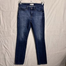 Buckle BKE Women's Size 28x32 Blue Payton Mid-Rise Universal Fit Straight Jeans