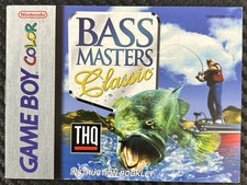 "BASS Masters Classic" (Nintendo Game Boy Color) Instruction Manual Booklet ONLY