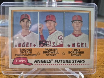 2018 Topps Archives Shohei Ohtani Bridwell Scribner Angels Future Stars FS-LAA