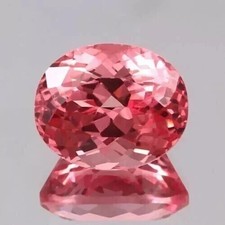 Natural 50 Ct Ceylon Padparadscha Sapphire Oval Cut Loose Certified Gemstone