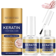 2Pcs Moisturizing Keratin Nail Care Oil - Aloe Vera  Lavender Cuticle Treatment