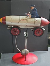 metal rocking retro reproduction pendulum style. tesla.