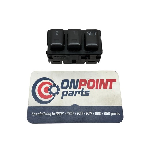 07-13 G35 G37 Coupe Driver Seat Memory Switch 25491EG000 Oem 24BfkfA