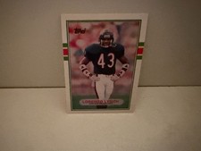 LORENZO LYNCH 1989 CARD Topps #42T Rookie Rc CHICAGO BEARS DB NM. rookie card picture