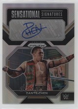 2023 Panini Prizm WWE Sensational Signatures Silver Dante Chen #SN-DCH Auto nd3