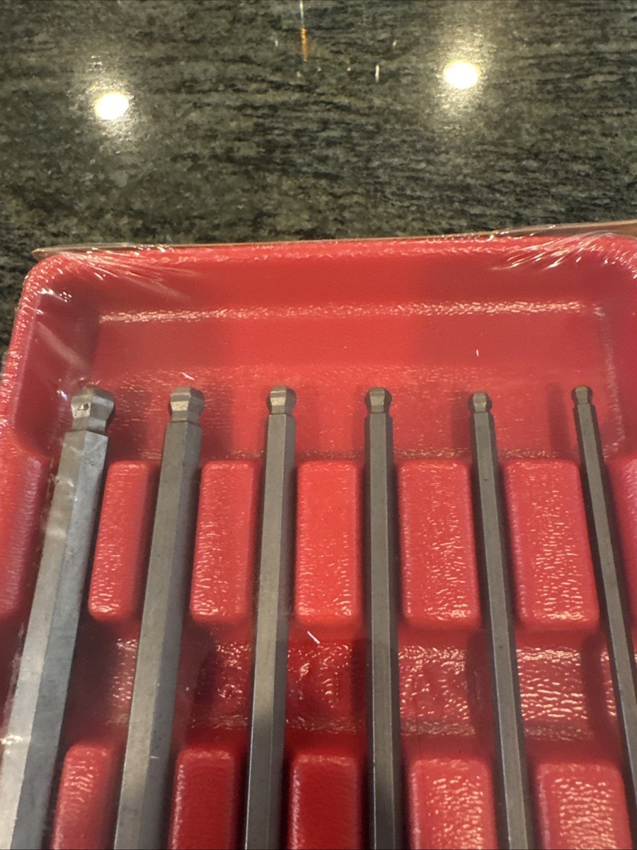 ＯＳバイブレーション回転計  HLセット Snap-on 206efabl 6 pc sae long ball hex driver set sealed | eBay