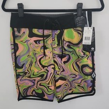 Volcom Board Shorts Colorful Design Brand New with Tags Youth Size: 12
